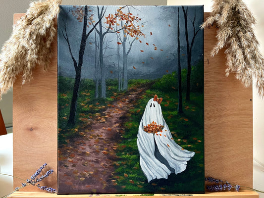 "Autumn leaves" Acrylic on Canvas