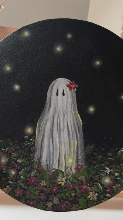 "Fairy firefly" Acrylic on Canvas